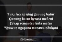 Pantun Penutup Acara Bahasa Jawa ( Kumpulan Contoh Terbaik )