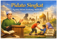 Pidato Singkat Agama Islam tentang Akhlak
